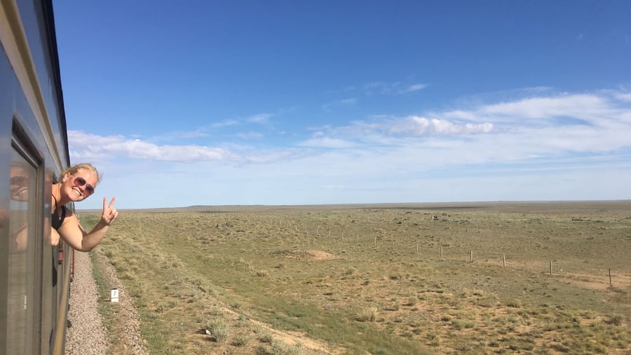 Enjoy the endless landscapes