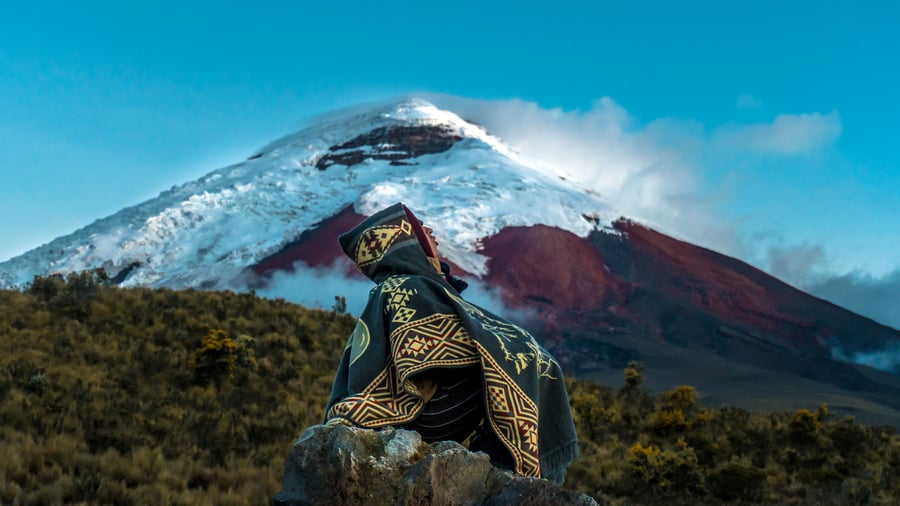 På opdagelse ved Cotopaxi-vulkanen
