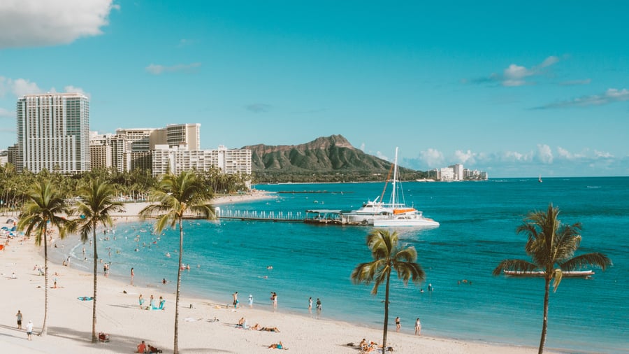 Beach in Hawaii