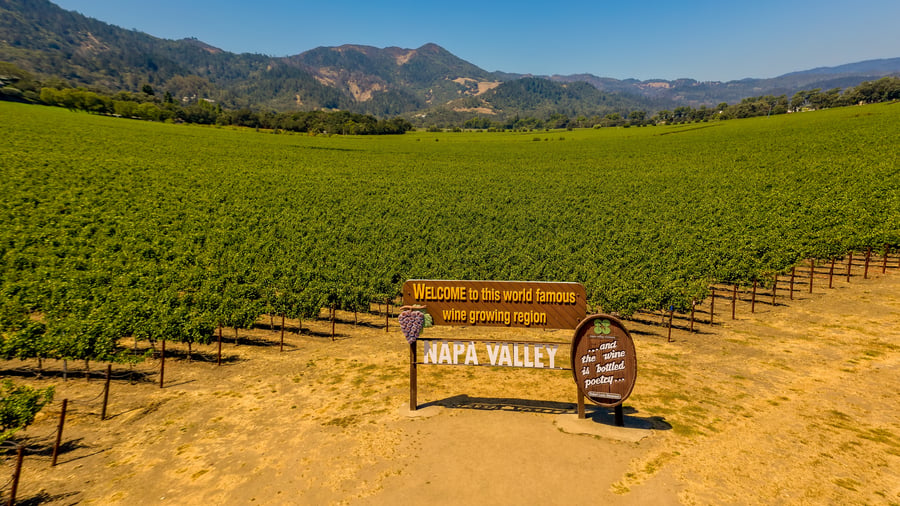 Napa Valley i Californien