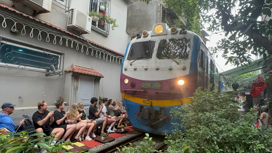 Train Street in Hanoi