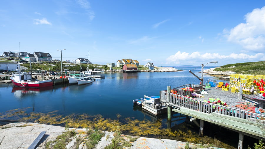 Havnen i Nova Scotia