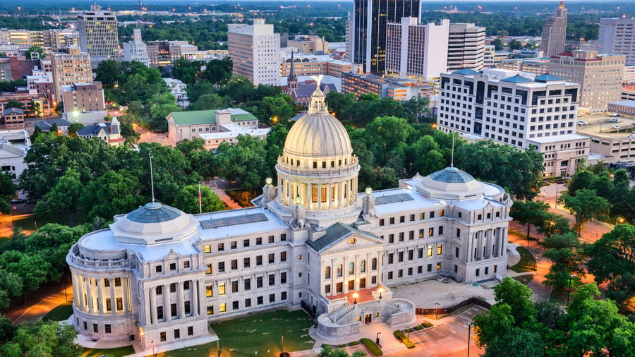 Mississippi State Capitol in Jackson