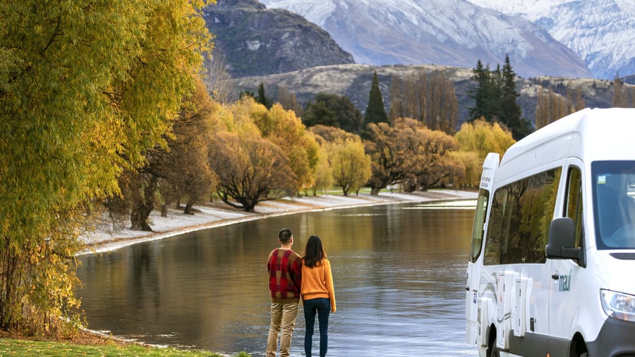 Slappna av vid vackra Lake Wanaka