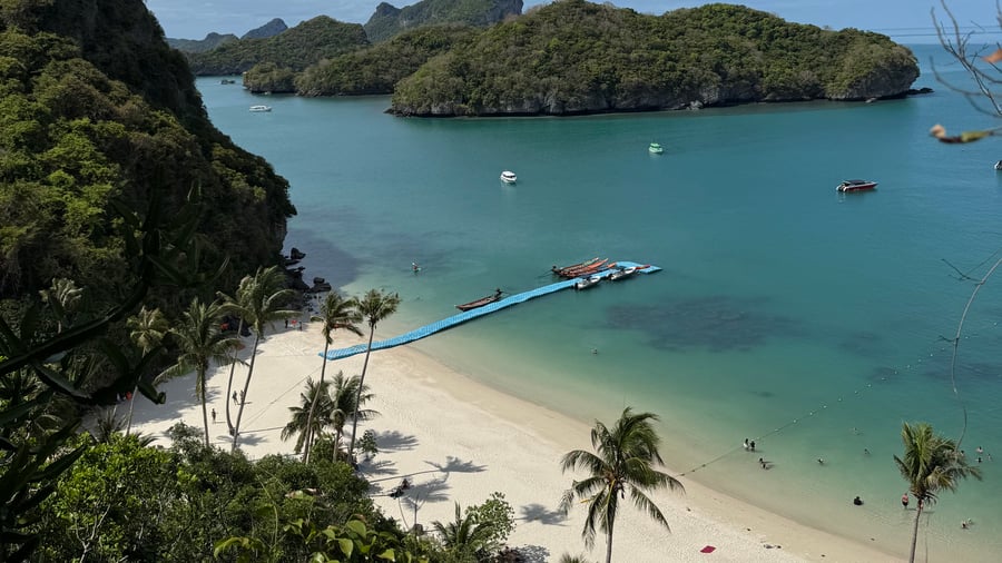 White sand beach in Thailand