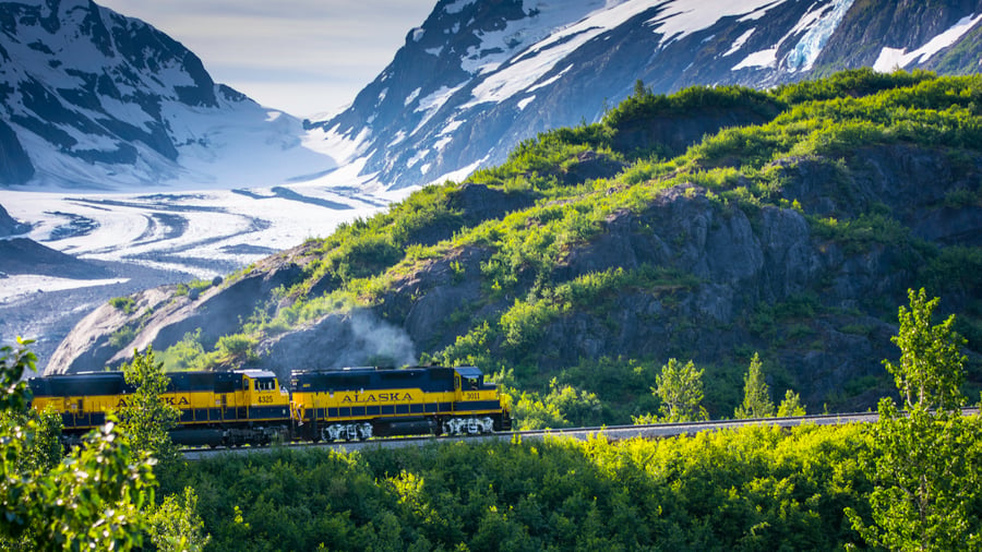 Tog i Alaska
