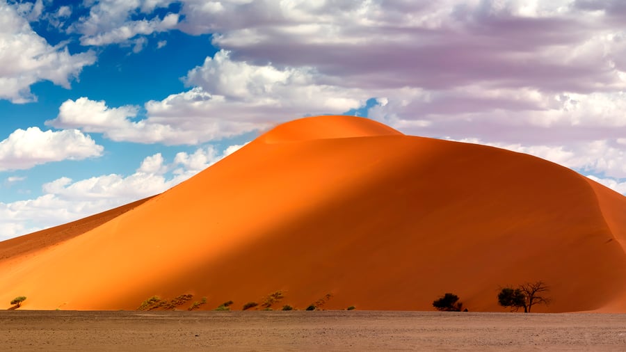 Dune 45, Sossusvlei, Namib Naukluft i Namibia