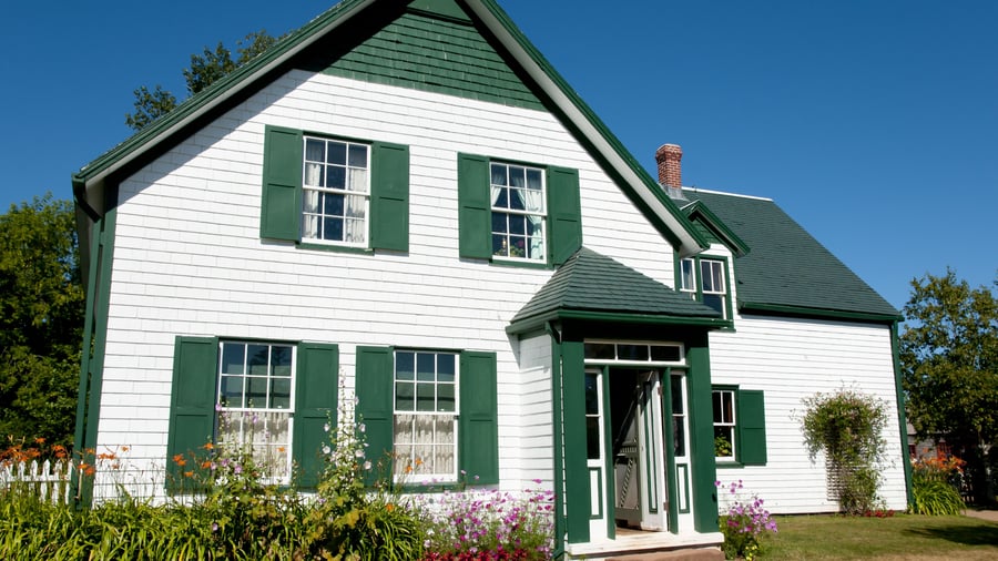 Anne fra Grønnebakken hus, Prince Edward Island