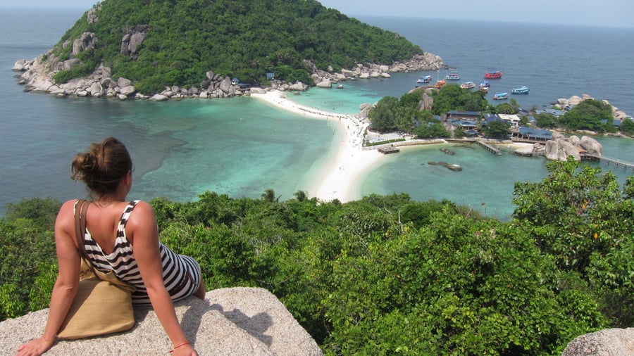 Koh Nang Yuan island view