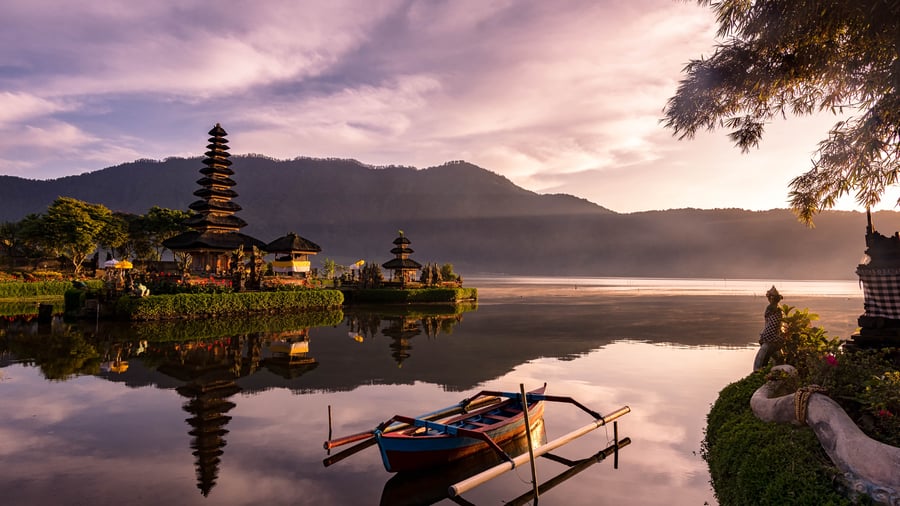 Ulundanu Templet i Bali