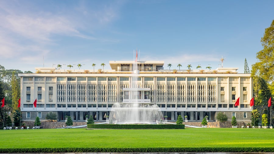 Independence Palace i Ho Chi Minh City