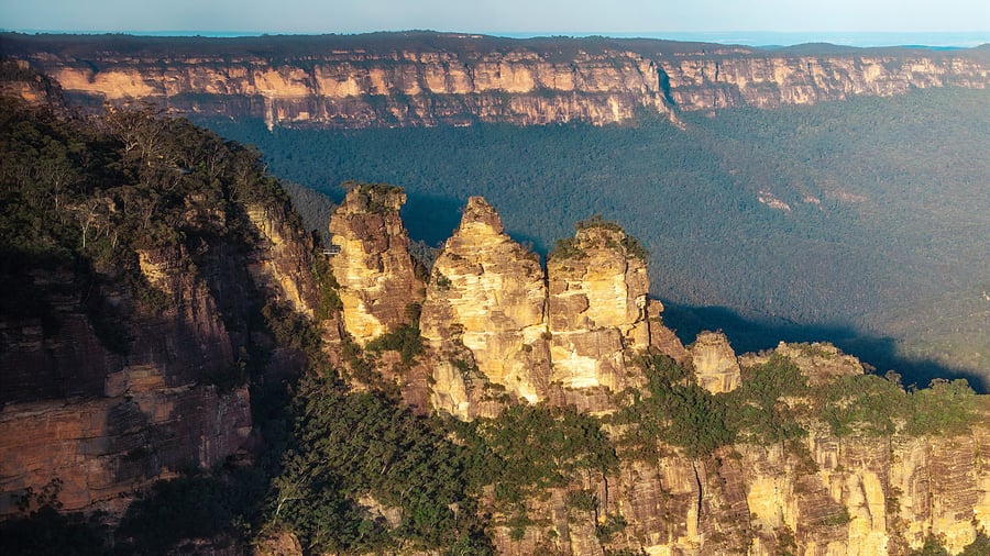 Three Sisters i Blue Mountains National Park