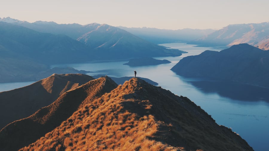 Roys Peak i New Zealand