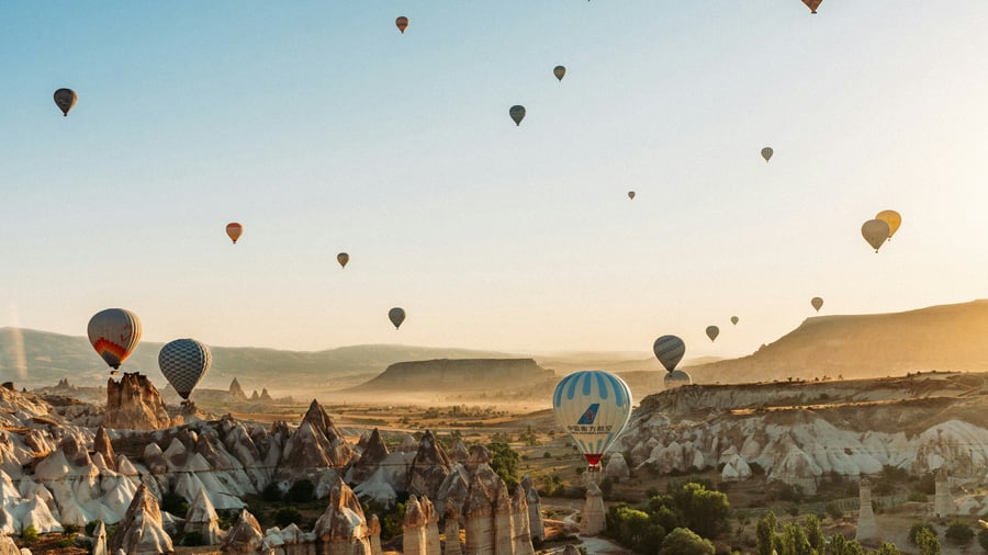 Luftballonger i Tyrkia