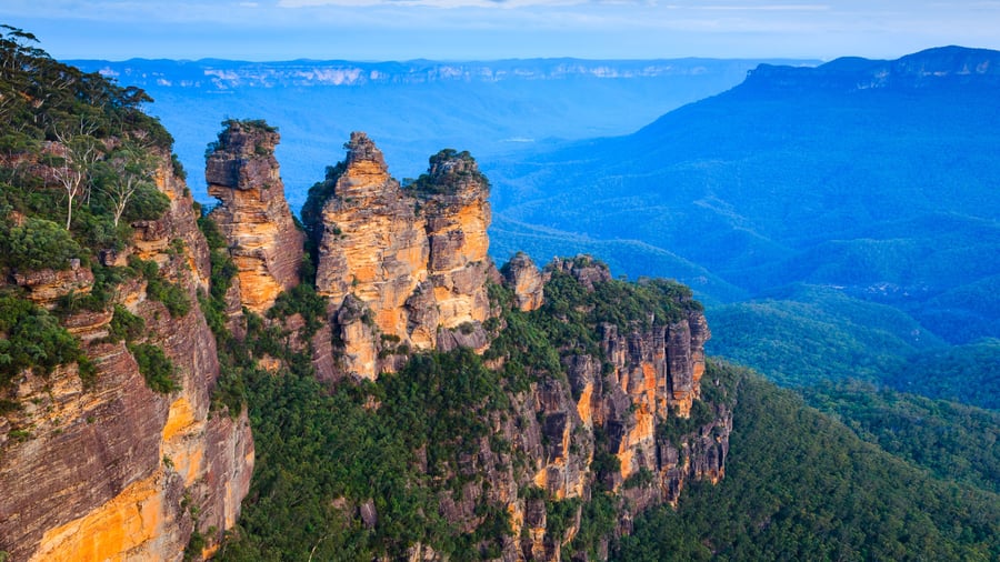 Blue Mountains tæt på Sydney