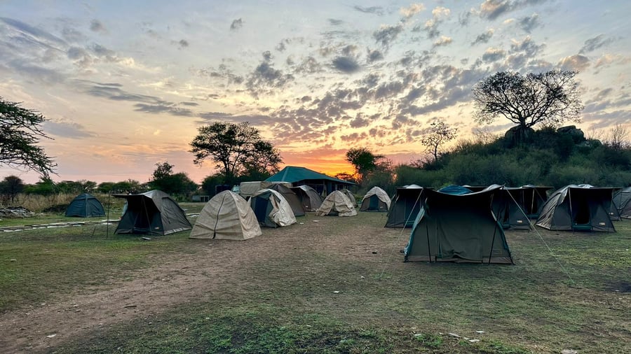Camping in Tanzania