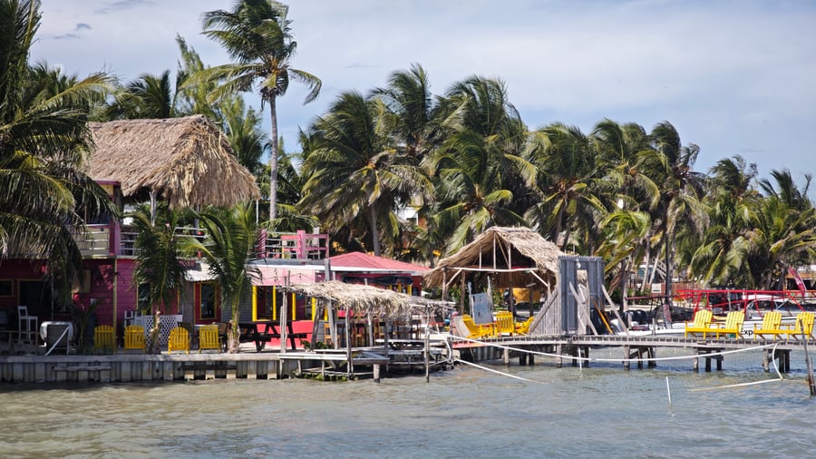 Kystby i Belize