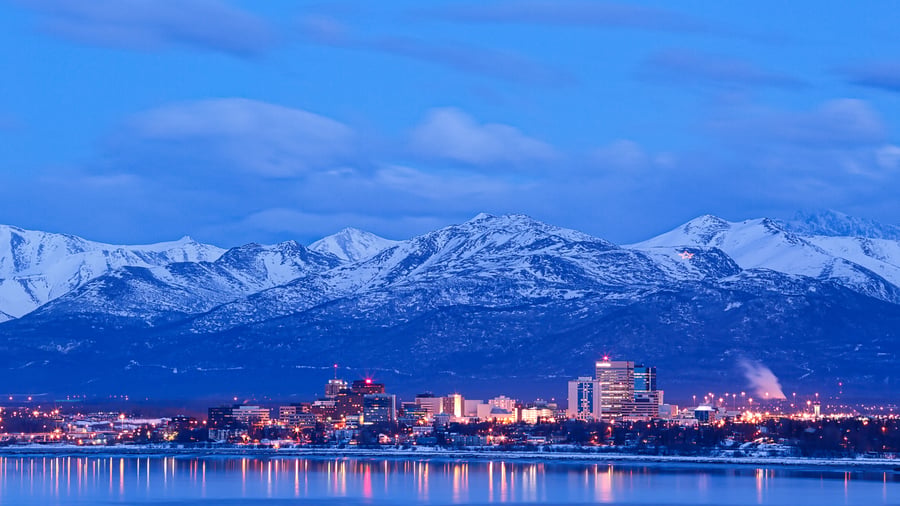 Farvel til Anchorage og Alaska