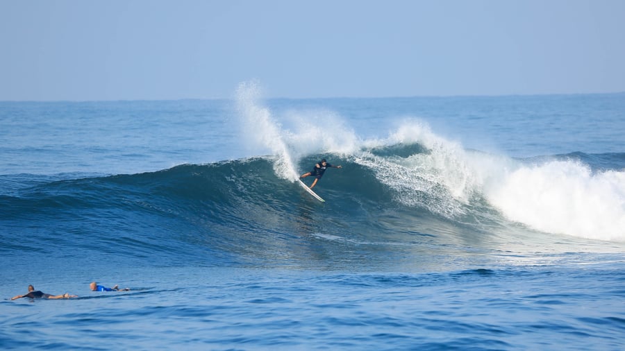 Surfing in El Salvador