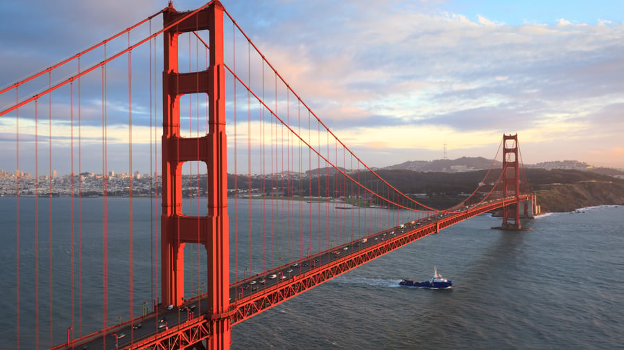 Oplev den ikoniske Golden Gate Bridge
