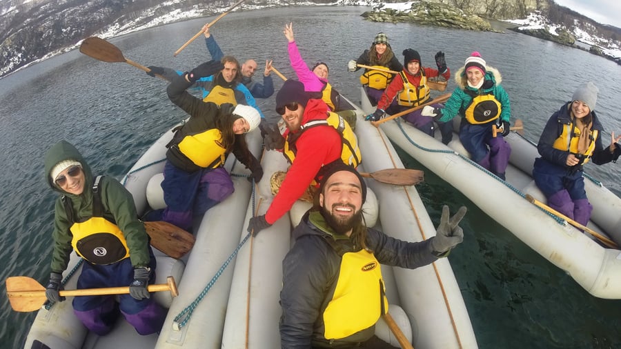 Kayaking in Patagonia