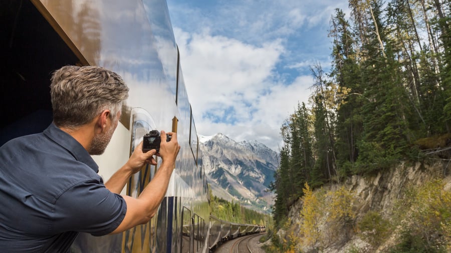 Rocky Mountaineer toget, Canada