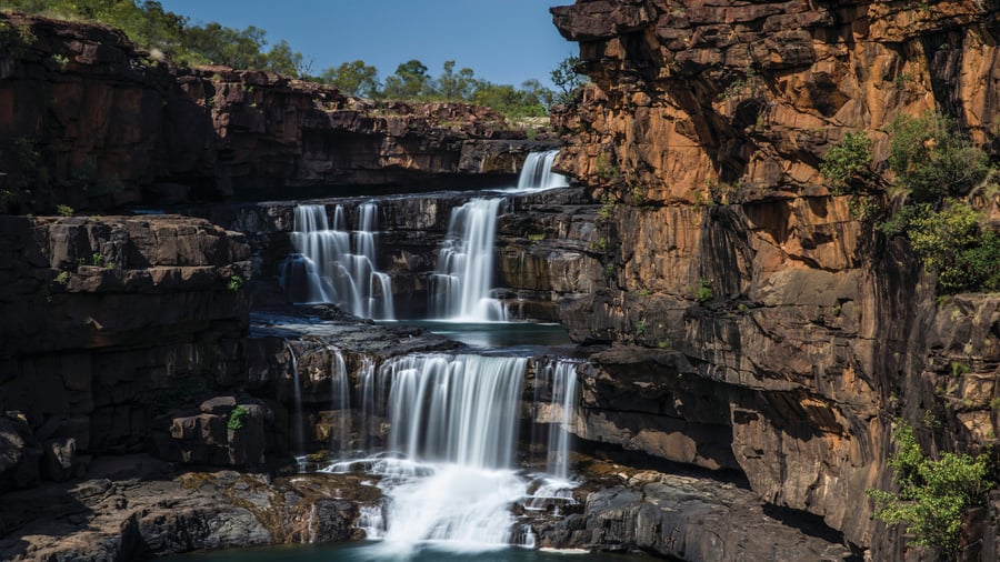 Det imponerende Mitchell Falls