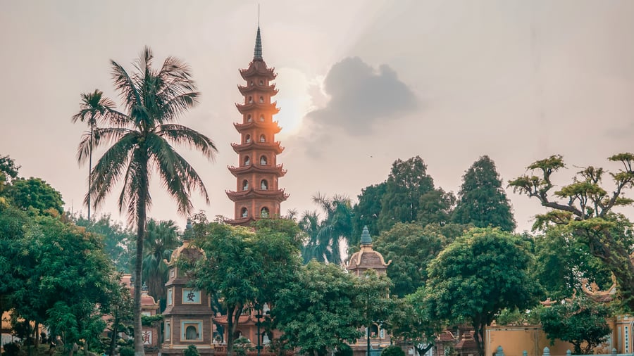 Pagoda in Hanoi