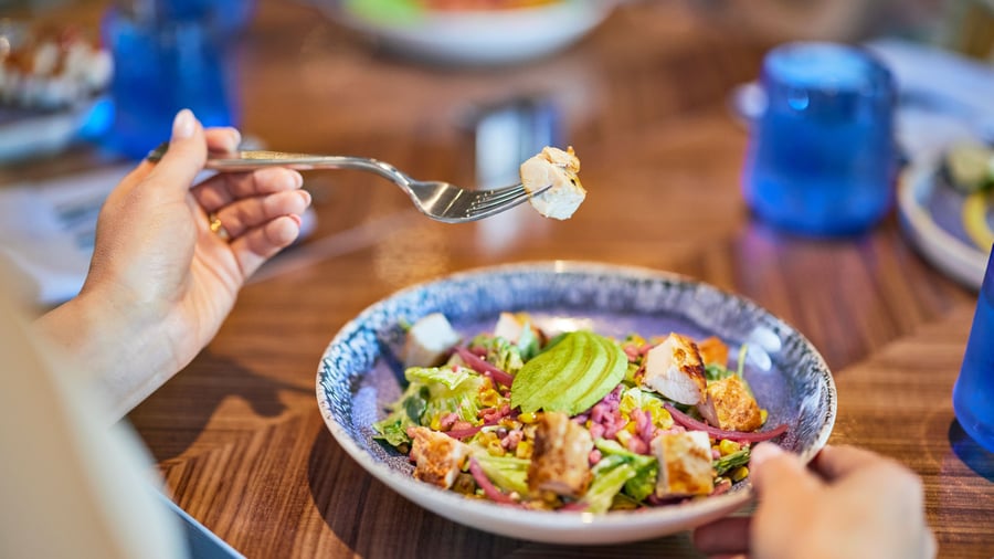Lækkert måltid fra Surfside Pier