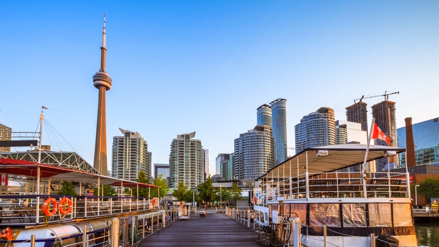 Sunrise Dock i Toronto, Canada