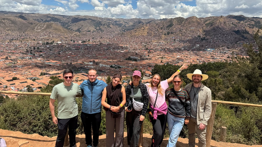 View over Cusco