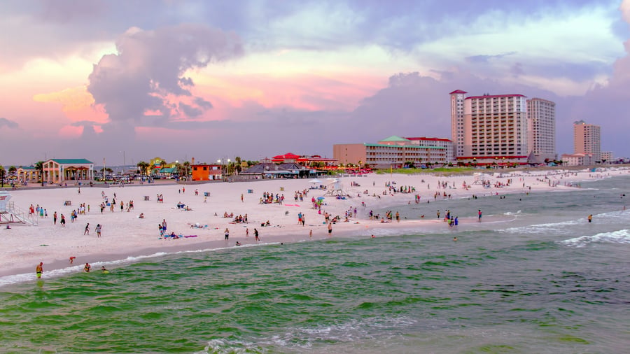 Enjoy the beach in Pensacola, Florida