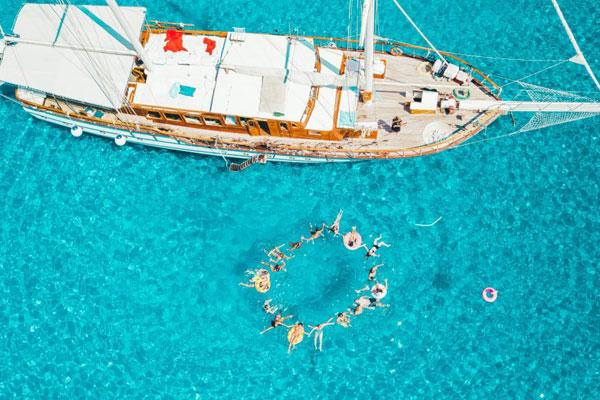 Go sailing in Greece or Croatia.
