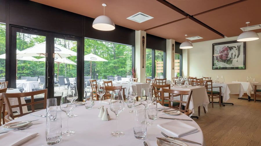 Restaurant på Hôtel-Musée Premières Nations
