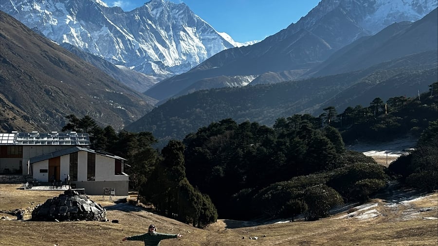 Hiken richting Everest Base Camp in Nepal