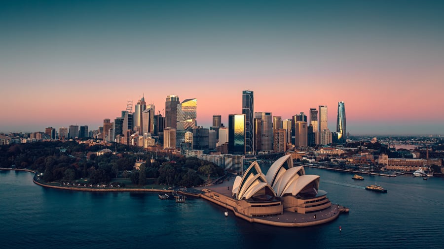 Sydney med sitt berømte operahus