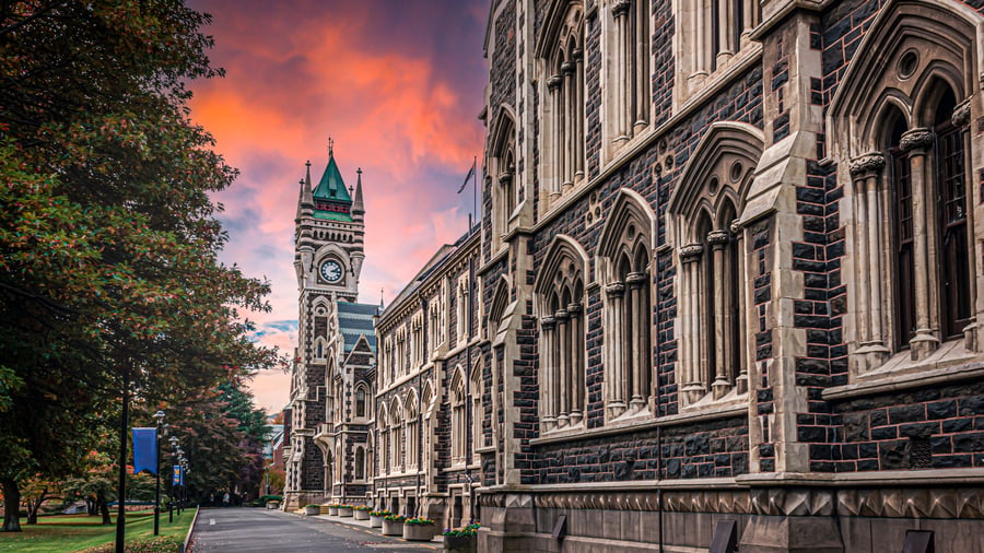 Det gamla universitet i Dunedin