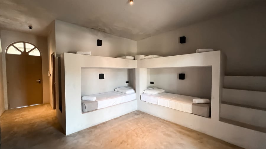 Såhär kan ett dorm se ut på campet. 