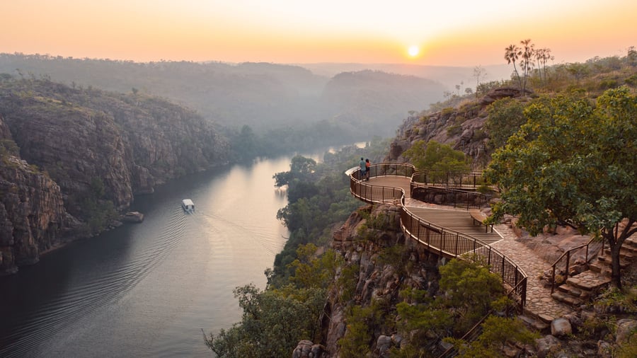 Katherine Gorge i Nitmiluk National Park