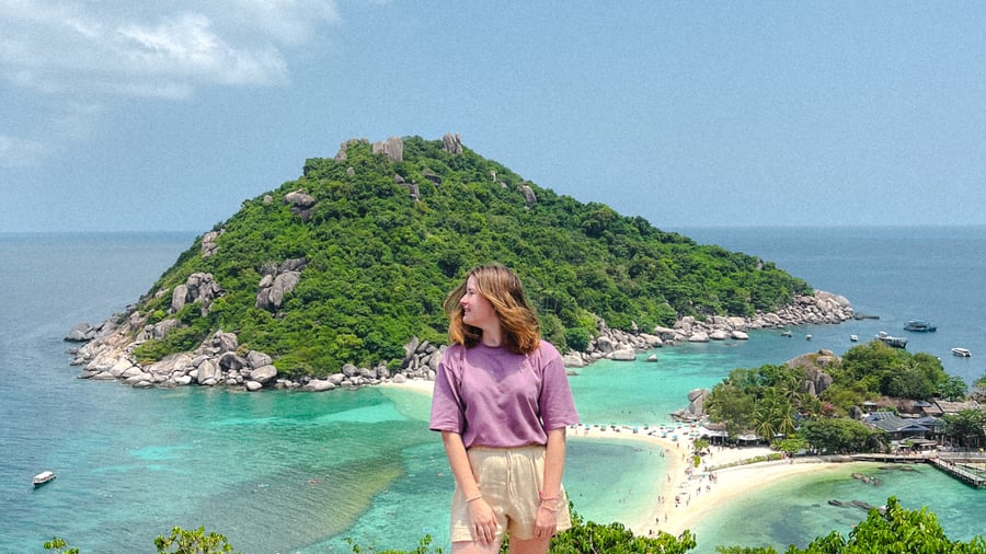Koh Nuan Yuan, next to Koh Tao