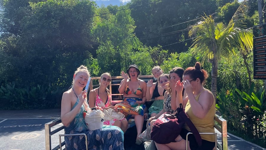 Group of travellers