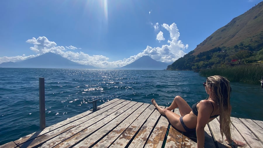 Guatemala is known for its beautiful lakes 