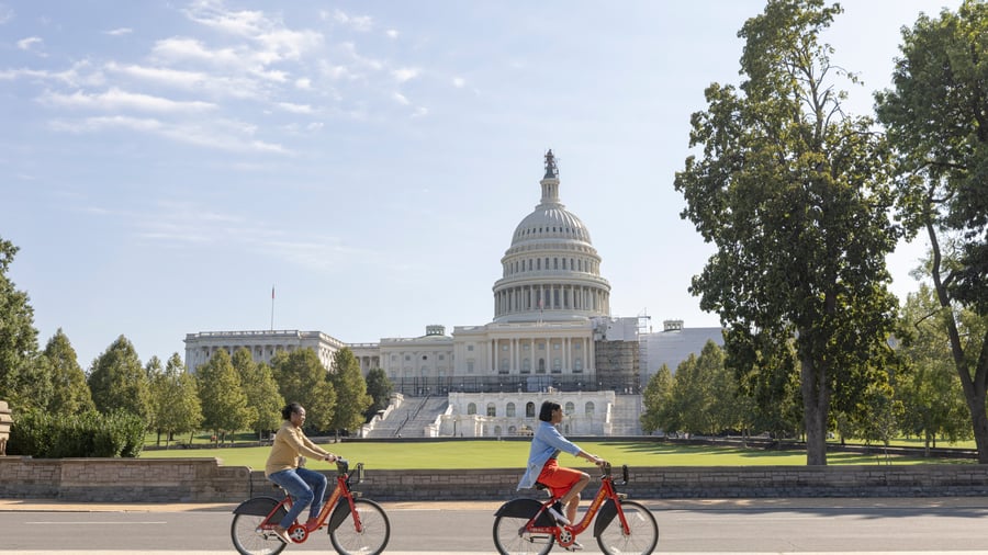 Washington D.C. er en cykelvenlig by