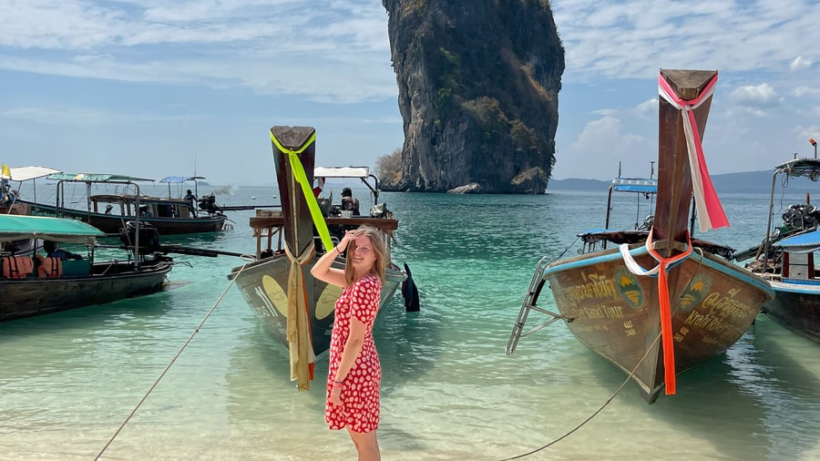 Clear waters at Koh Phi Phi