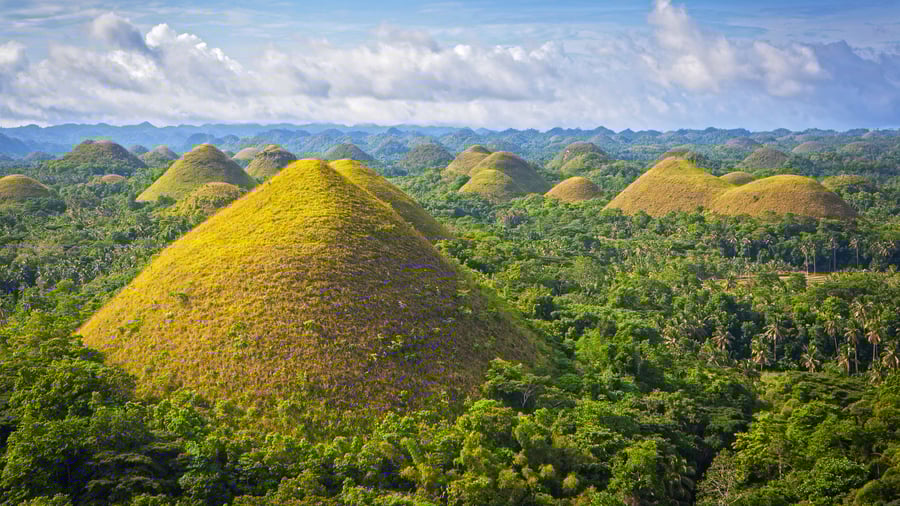 Chocolate Hills på Bohol