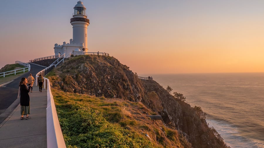 Fyrtårnet på Australiens østligste punkt