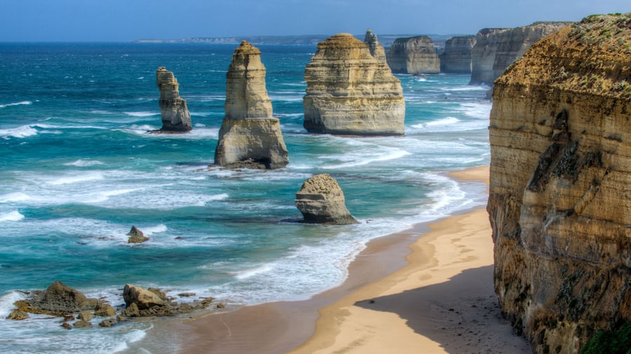 De 12 Apostle langs Great Ocean Road