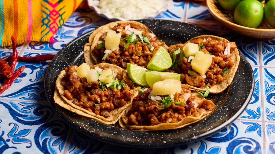 Klassiske mexicanske tacos