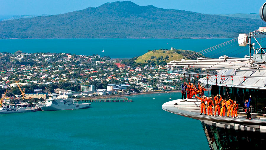 Sky Tower walk