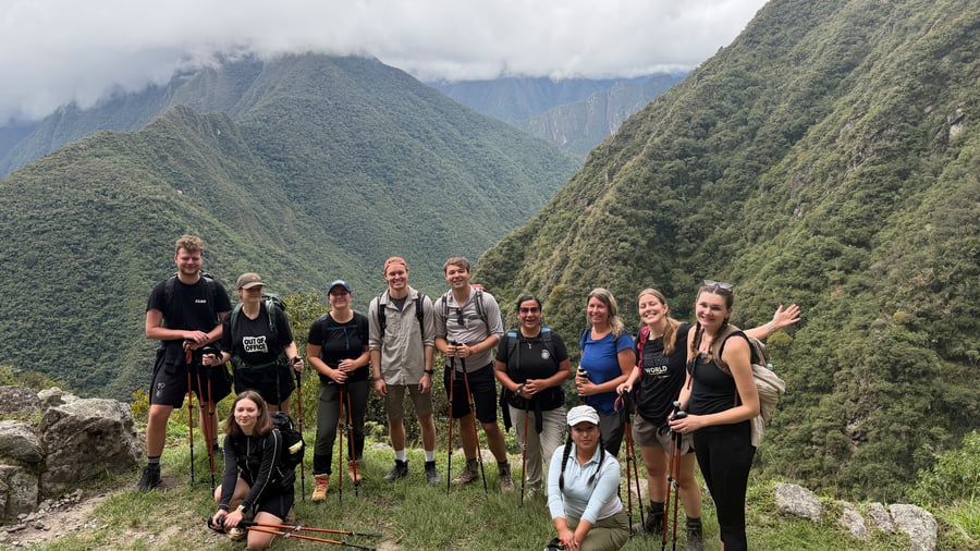 Group trip in Peru